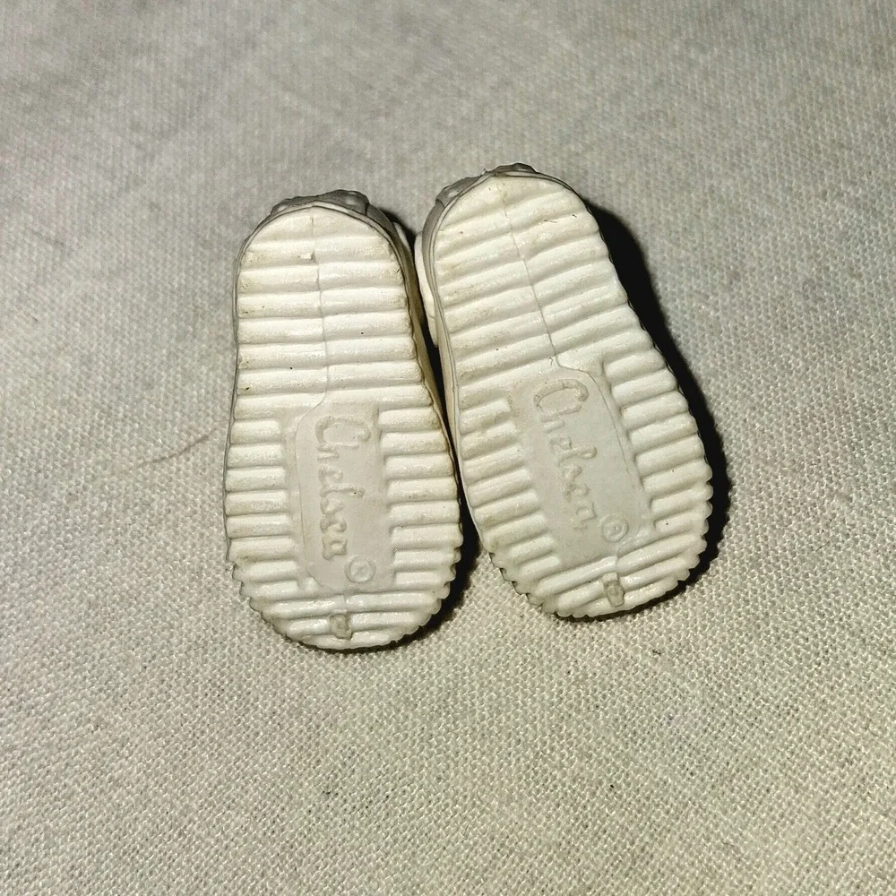 Chelsea Doll White Shoes‎ Sneakers Accessory Replacement Parts Toy